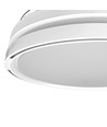 Loftslampe m. skjult blæser - RA90, CCT, 60W, hvid