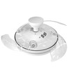 Loftslampe m. skjult blæser - RA90, CCT, 60W, hvid