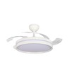 Loftslampe med skjult blæser - RA90, CCT, 60W, hvid