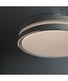 Loftslampe m. skjult blæser - RA90, CCT, 60W, hvid