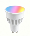 4x GU10 5W Smart Home LED pære - Bluetooth, 6,6 cm høj, virker med Google Home, Alexa og smartphones