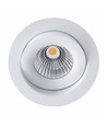 EVA 6 LED indbygningsspot 6W Triac dæmpbar - 3000K, Ra98, Hvid
