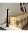 Opladelig LED bordlampe inde/ude - Sort, 40cm høj, 3-trin dæmpbar, IP44 udendørs