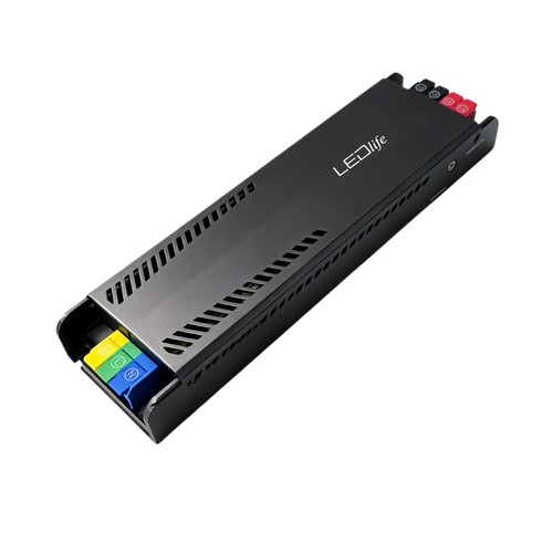 300W / 24V DC strømforsyning - 12,5A, IP20 indendørs, Flicker free