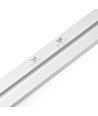 120cm 38/32/24W lysskinne - CCT, Hvid, loftlampe til kontor, inkl. wireophæng