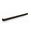 120cm 38/32/24W LED lysskinne - CCT, Sort, loftlampe til kontor, inkl. wireophæng