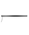 120cm 38/32/24W LED lysskinne - CCT, Sort, loftlampe til kontor, inkl. wireophæng