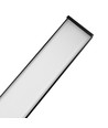 120cm 38/32/24W LED lysskinne - CCT, Sort, loftlampe til kontor, inkl. wireophæng