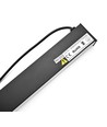 120cm 38/32/24W LED lysskinne - CCT, Sort, loftlampe til kontor, inkl. wireophæng