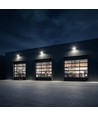 150W LED projektør - 135lm/W, CREE chip, IP65, sort hus, 6 års garanti