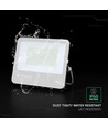 150W LED projektør - 135lm/W, CREE chip, IP65, sort hus, 6 års garanti