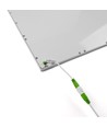 60x60 LED panel 36W + Zigbee driver - UGR19, RA92, dæmpbar via Zigbee, hvid kant