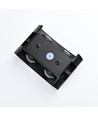 4W væglampe - IP65, sort, op/ned, udendørs, inkl. lyskilde
