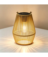 Solar Rattan Lanterne – Boheme Havelampe med Automatisk Tænd/Sluk, IP44
