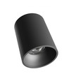 LED loftlampespot, Justerbar Watt - Til påbygning, 14W-27W, IP44, RA90, UGR19, 5 års garanti, sort