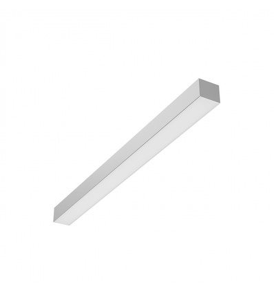 60cm Kontorlampe, Justerbar Watt og CCT - 3 lyskulører, 10W/15W/20W, 5 års garanti, hvid