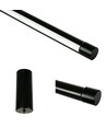 126cm dæmpbar spisebordslampe - Sort, 18W LED, inkl. wireophæng