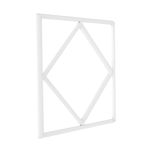 60x60 V-Tac 64W LED panel Diamond-in-Square - 595x595mm, Lifud driver, flicker free, 6500K