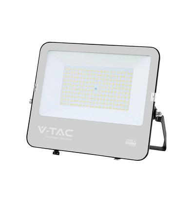 150W LED projektør, Slimline - 135lm/W, CREE chip, IP65, sort hus, 6 års garanti