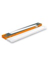 120cm 54W komplet LED armatur - 5000K, hvid, lysskinne
