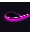 5m 9W/m Lilla Slim COB strip - 230V, IP67 vandtæt, 296 LED, kan klippes for hver 10cm