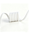 5m 9W/m Gul Slim COB strip - 230V, IP67 vandtæt, 296 LED, kan klippes for hver 10cm