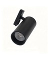 10W 1-faset RA95 skinnespot - Sort, 1F2W