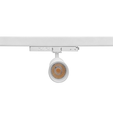 10-14W 3-faset CCT Triac skinnespot - RA93, Justerbar CCT & Watt, Hvid