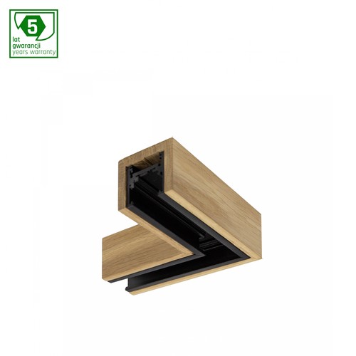 System Shift L-samler til Wood Slim - Vandret, sort