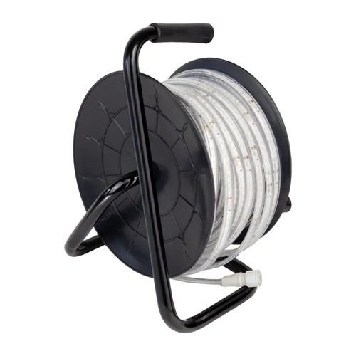50m rulle 8W/m LED strip - IP65, 120 LED pr. meter, 600lm/m, 8mm bred, neutral hvid