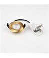 7W Ø8,3cm DimToWarm+CCT indbygningsspot dæmpbar RA96 - Hul: Ø6,8 cm, Mål: Ø8,3 cm, Guld