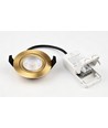 7W Ø8,3cm DimToWarm+CCT indbygningsspot dæmpbar RA96 - Hul: Ø6,8 cm, Mål: Ø8,3 cm, Guld