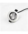 7W Ø8,3cm DimToWarm+CCT indbygningsspot dæmpbar RA96 - Hul: Ø6,8 cm, Mål: Ø8,3 cm, Børstet stål