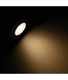 7W Ø8,3cm DimToWarm+CCT indbygningsspot dæmpbar RA96 - Hul: Ø6,8 cm, Mål: Ø8,3 cm, Børstet stål