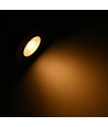 7W Ø8,3cm DimToWarm+CCT indbygningsspot dæmpbar RA96 - Hul: Ø6,8 cm, Mål: Ø8,3 cm, Børstet stål