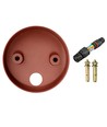 FYRON Bollard havelampe, Coffee - E27, 61 cm, IP54 udendørs, pullert