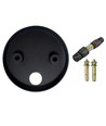 FYRON Bollard havelampe, Sort - E27, 61 cm, IP54 udendørs, pullert