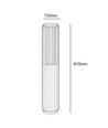 FYRON Bollard havelampe, Sort - E27, 61 cm, IP54 udendørs, pullert