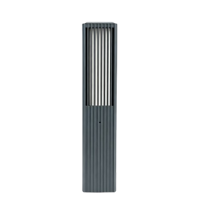 FYRON Bollard havelampe, Grå - E27, 61 cm, IP54 udendørs, pullert