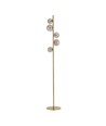 Oliva 5xG9 gulvlampe bronze - 160cm, røgfarvet glas, uden lyskilde