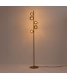 Oliva 5xG9 gulvlampe bronze - 160cm, røgfarvet glas, uden lyskilde
