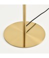 Oliva 5xG9 gulvlampe bronze - 160cm, røgfarvet glas, uden lyskilde
