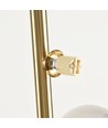 Oliva 5xG9 gulvlampe bronze - 160cm, røgfarvet glas, uden lyskilde