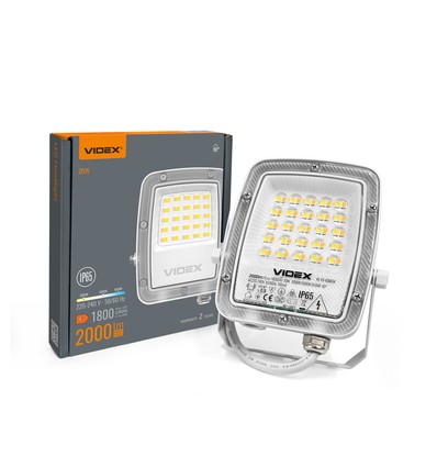 20W CCT LED projektør - IP65, arbejdslampe, udendørs