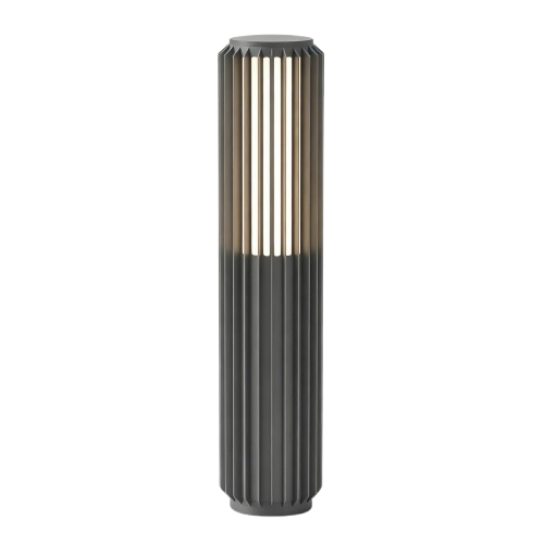 FYRON Bollard havelampe, Grå - E27, 61 cm, IP54 udendørs, pullert