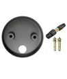 FYRON Bollard havelampe, Grå - E27, 61 cm, IP54 udendørs, pullert