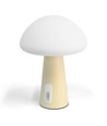 Genopladelig Mushroom LED bordlampe - RGB + 3000K, kold hvid, transportabel