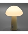Genopladelig Mushroom LED bordlampe - RGB + 3000K, kold hvid, transportabel