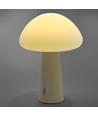 Genopladelig Mushroom LED bordlampe - RGB + 3000K, kold hvid, transportabel