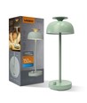 Genopladelig LED skrivebordslampe med white noise - Neutral hvid + RGB, grøn, inkl. lyskilde